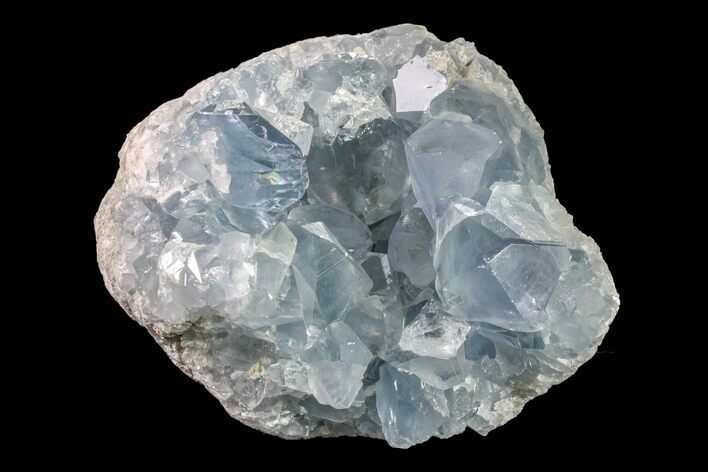 Sky Blue Celestine (Celestite) Crystal Cluster - Madagascar #157611